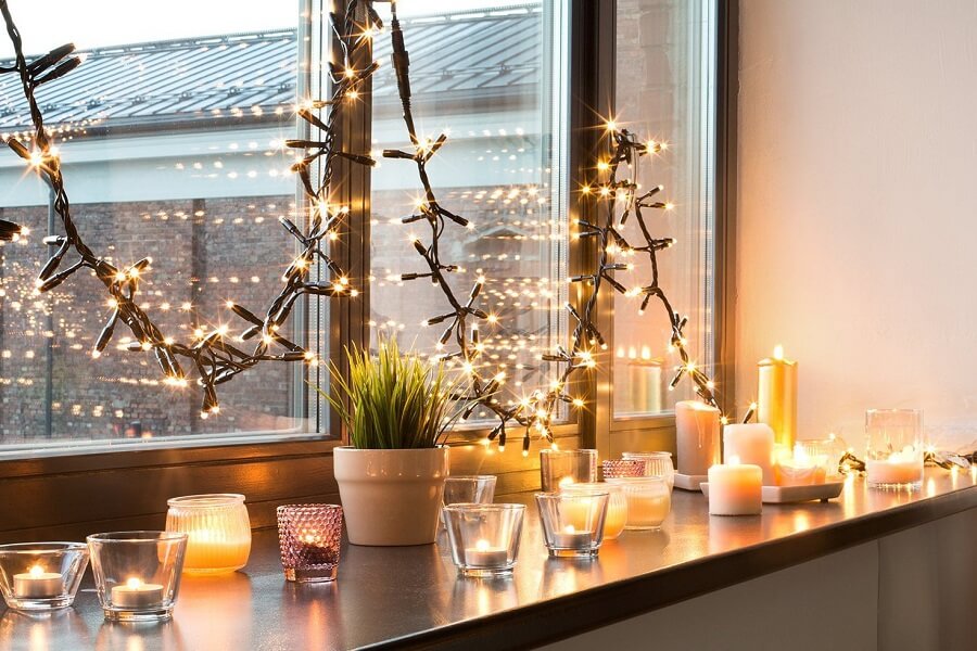 Светодиодные гирлянды в интерьере: креативные идеи использования - статья RULED