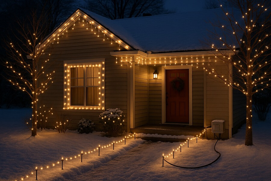 Гирлянды vs гибкий неон vs дюралайт vs белт-лайт - статья RULED