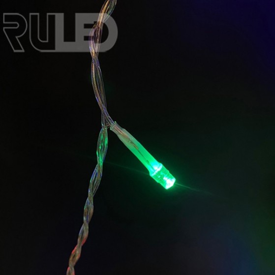 Светодиодная гирлянда занавес HOME PRO (144 LED, 1,5х1,5м) разноцветный - фото 5 - от производителя RULED