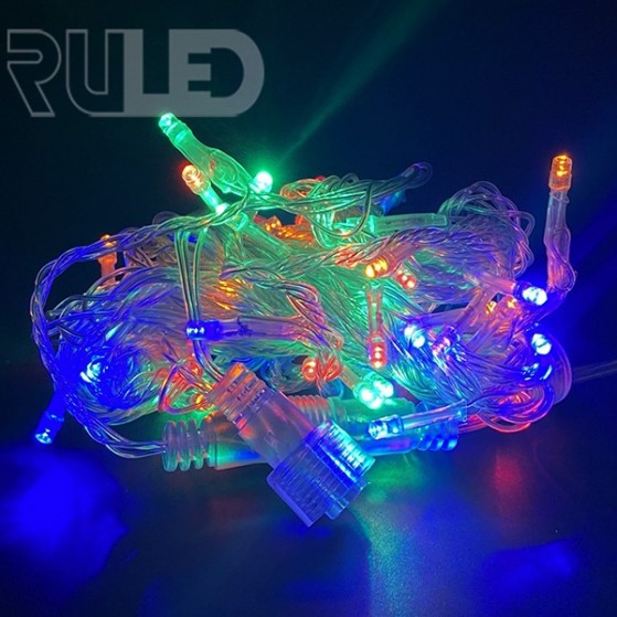 Светодиодная гирлянда занавес HOME PRO (144 LED, 1,5х1,5м) разноцветный - фото 3 - от производителя RULED