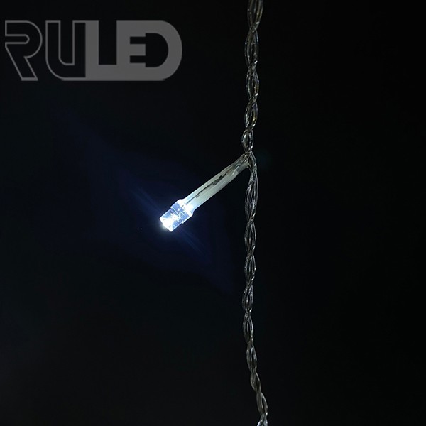 Светодиодная гирлянда занавес HOME PRO (256LED, 2х2м) белый - фото 3 - от производителя RULED