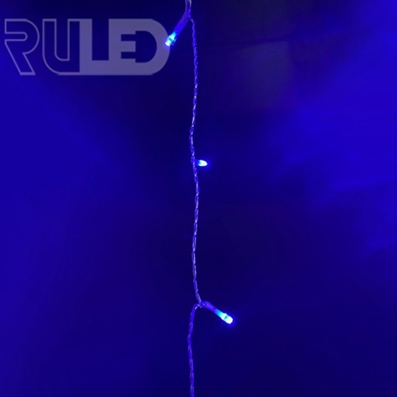 Светодиодная гирлянда занавес HOME PRO (384 LED, 2х3м) синий - фото 3 - от производителя RULED