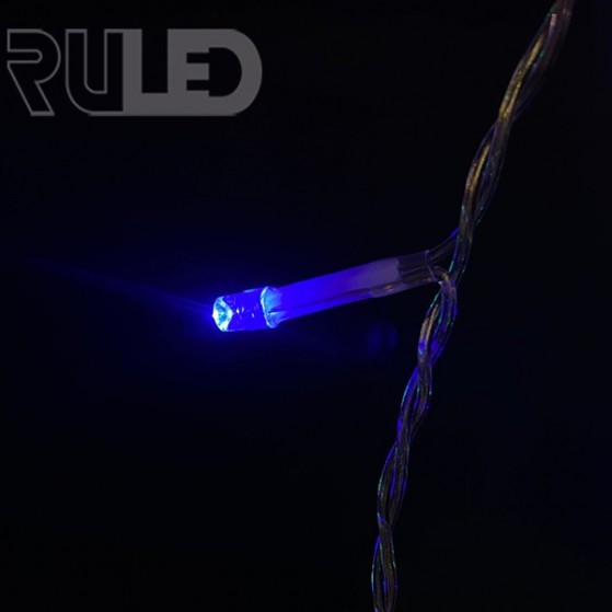 Светодиодная гирлянда занавес HOME PRO (384 LED, 3х2м) разноцветный - фото 7 - от производителя RULED