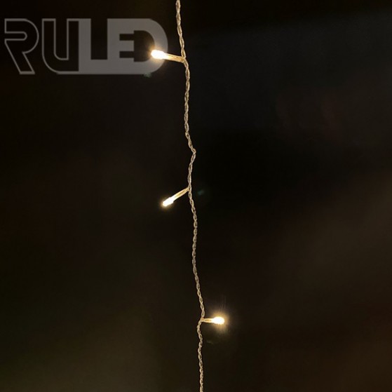 Светодиодная гирлянда занавес HOME PRO (576 LED, 3х3м) теплый белый  - фото 3 - от производителя RULED