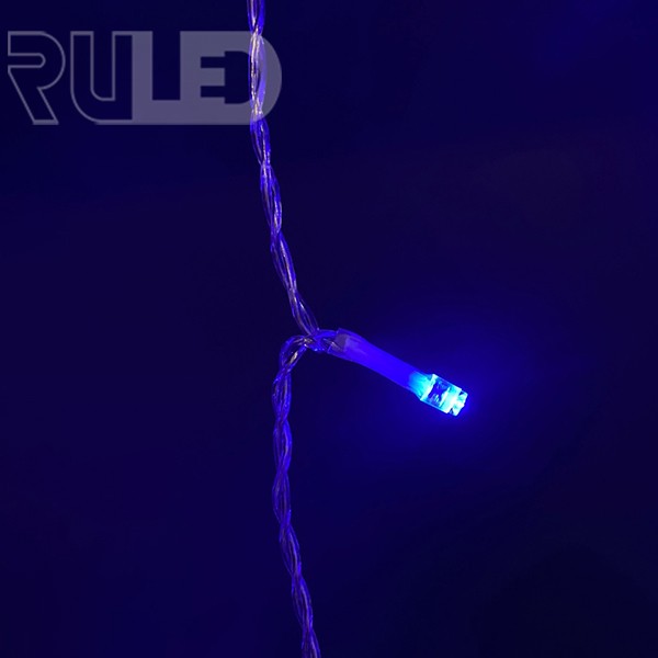 Светодиодная гирлянда занавес HOME PRO (576 LED, 3х3м) синий - фото 4 - от производителя RULED