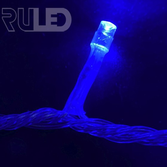 Светодиодная гирлянда нить HOME PRO (50LED, 6м) синий - фото 4 - от производителя RULED