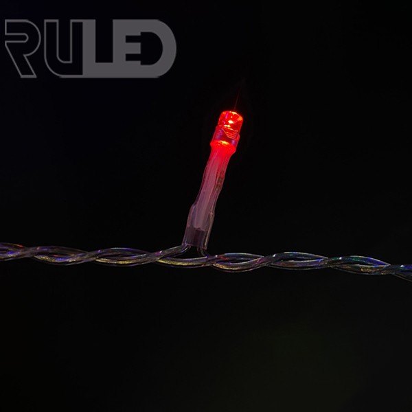 Светодиодная гирлянда нить HOME PRO (50LED, 6м) разноцветная - фото 2 - от производителя RULED
