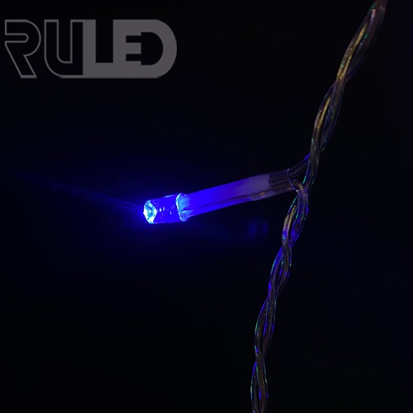 Светодиодная гирлянда бахрома HOME PRO (102 LED, 3х0,5м) разноцветная - фото 8 - от производителя RULED