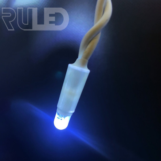 Гирлянда бахрома RULED PRO (102 LED, 3х0,5м, IP67, белый провод каучук) белый вспышки белый - фото 5 - от производителя RULED