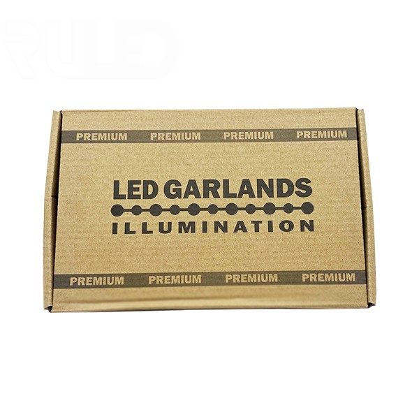Гирлянда бахрома RULED PREMIUM (120LED, 3х0,6м, IP67, белый провод каучук) белый  - фото 7 - от производителя RULED