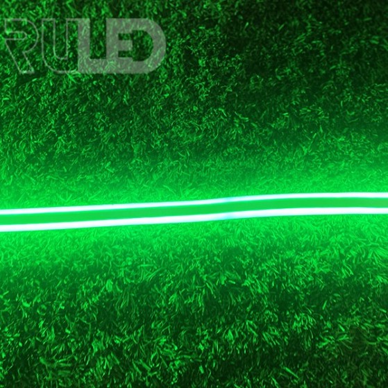 Гибкий неон RULED двухсторонний в нарезку (120LED на 1м, SMD2835, 8х16мм, IP68, 1 м) зеленый - фото 3 - от производителя RULED