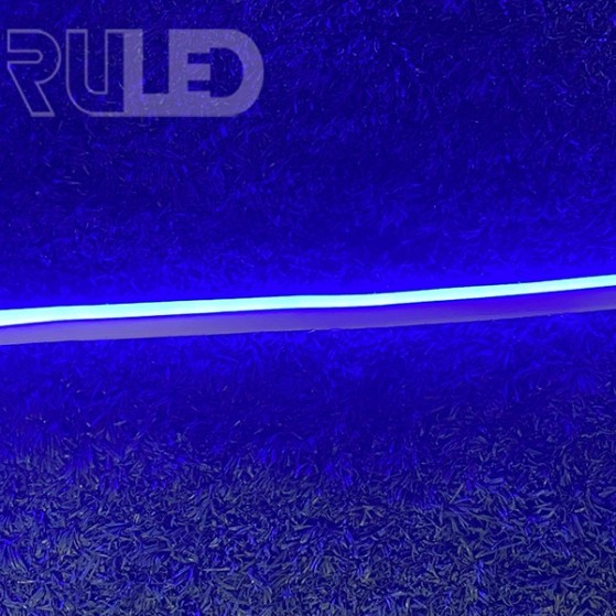 Гибкий неон RULED двухсторонний в нарезку (120LED на 1м, SMD2835, 8х16мм, IP68, 1 м) синий - фото 2 - от производителя RULED