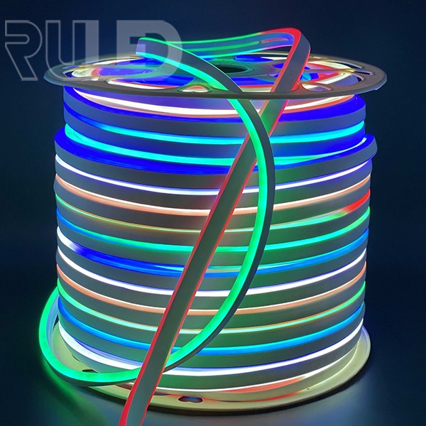 Гибкий неон RULED двухсторонний (120LED на 1м, SMD2835, 8х16мм, IP68, бухта 100м) 4 цвета - фото 1 - от производителя RULED