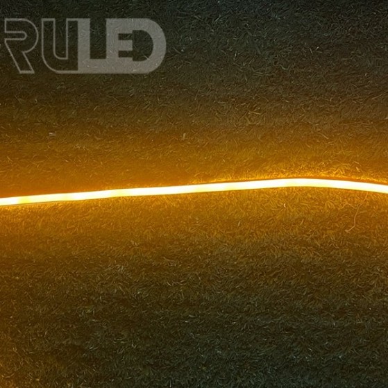 Гибкий неон RULED двухсторонний (120LED на 1м, SMD2835, 8х16мм, IP68, бухта 100м) желтый - фото 6 - от производителя RULED