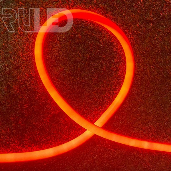 Гибкий неон RULED круглый 360° в нарезку (120LED на 1м, SMD2835, d16мм, IP68, 1м) красный - фото 1 - от производителя RULED