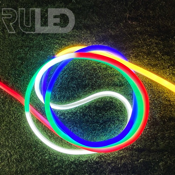 Гибкий неон RULED круглый 360° (120LED на 1м, SMD2835, d16мм, IP68, бухта 100м) разноцветный - фото 2 - от производителя RULED