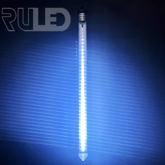 Комплект гирлянд "Тающая сосулька" RULED (360LED, 5м, 5х50см, IP67, SMD2835,220В-АС, черный провод каучук) белый - фото 4 - от производителя RULED