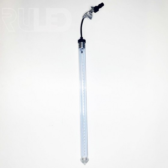 Комплект гирлянд "Тающая сосулька" RULED (360LED, 5м, 5х50см, IP67, SMD2835,220В-АС, черный провод каучук) белый - фото 5 - от производителя RULED