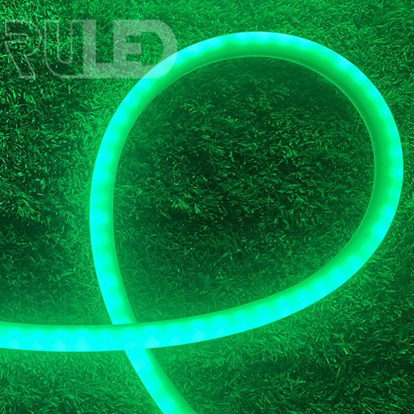 Гибкий неон RULED круглый 360° "Хамелеон" – нарезка (72LED на 1м, SMD 5050 RGB, D18мм, IP68, 1м) - фото 2 - от производителя RULED