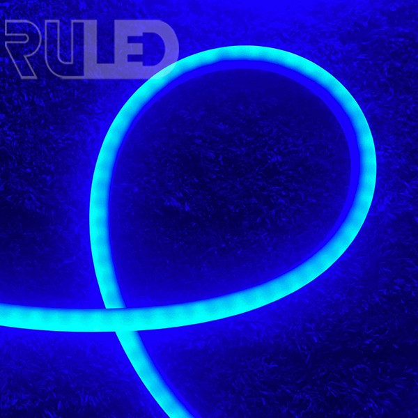 Гибкий неон RULED круглый 360° "Хамелеон" – нарезка (72LED на 1м, SMD 5050 RGB, D18мм, IP68, 1м) - фото 5 - от производителя RULED