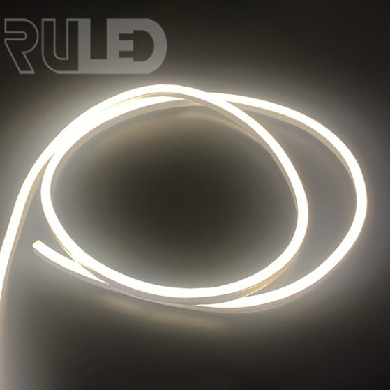 Гибкий неон RULED односторонний (120LED на 1м, SMD2835, 8х16мм, IP68, бухта 100м) теплый белый  - фото 8 - от производителя RULED