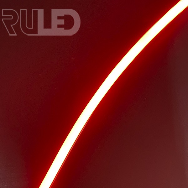 Гибкий неон RULED односторонний (120LED на 1м, SMD2835, 8х16мм, IP68, бухта 100м) красный  - фото 2 - от производителя RULED