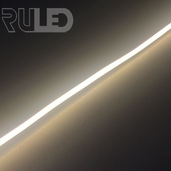 Гибкий неон RULED односторонний в нарезку (120LED на 1м, SMD2835, 8х16мм, IP68, 1 м) теплый белый   - фото 2 - от производителя RULED